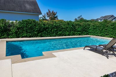 Pool Deck Concrete Installation