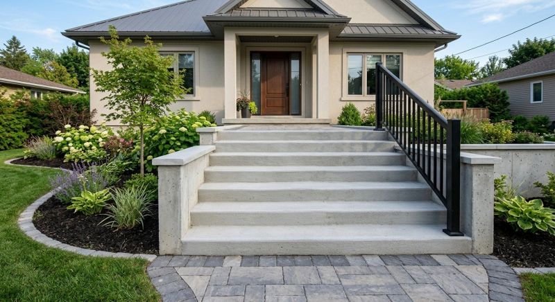 Concrete Stairs Construction in Denver, CO