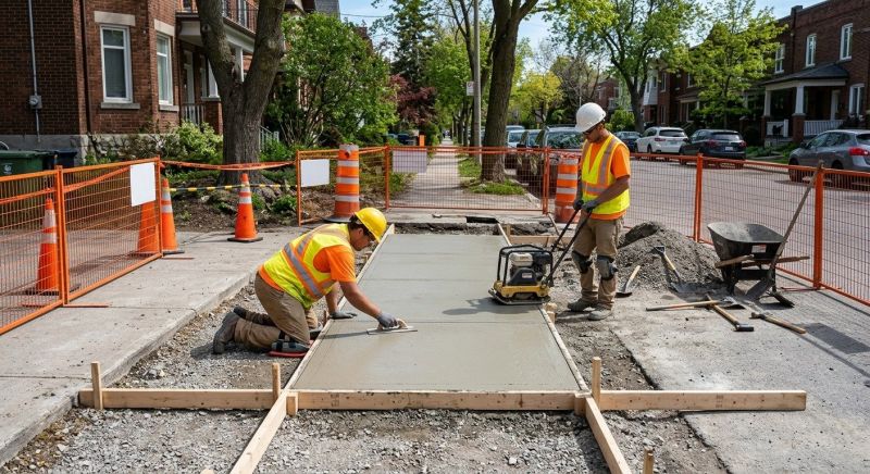 Sidewalk Enlargement in Salt Lake City, UT