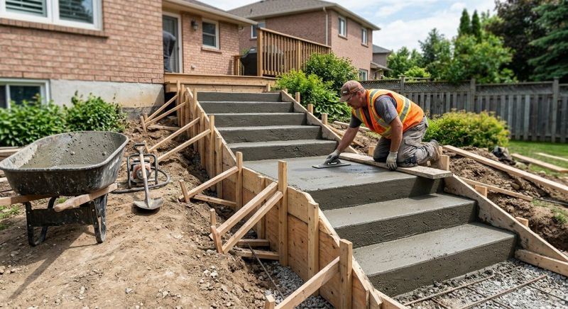 Steps Pouring in Fort Collins, CO