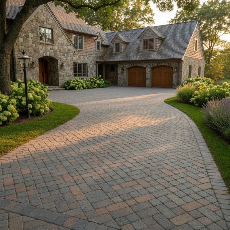 Stone Driveway Construction in Saint George, UT
